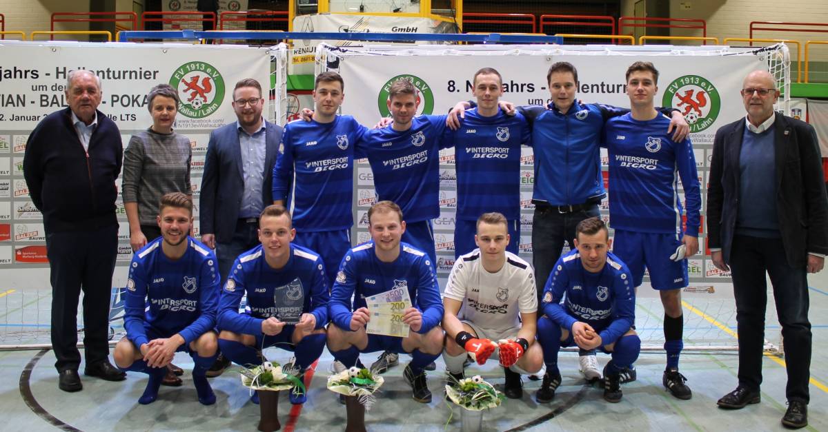 FV-Hallenteam siegt beim 8. Christian-Balzer-Cup des FV Wallau - FV 09 Breidenbach